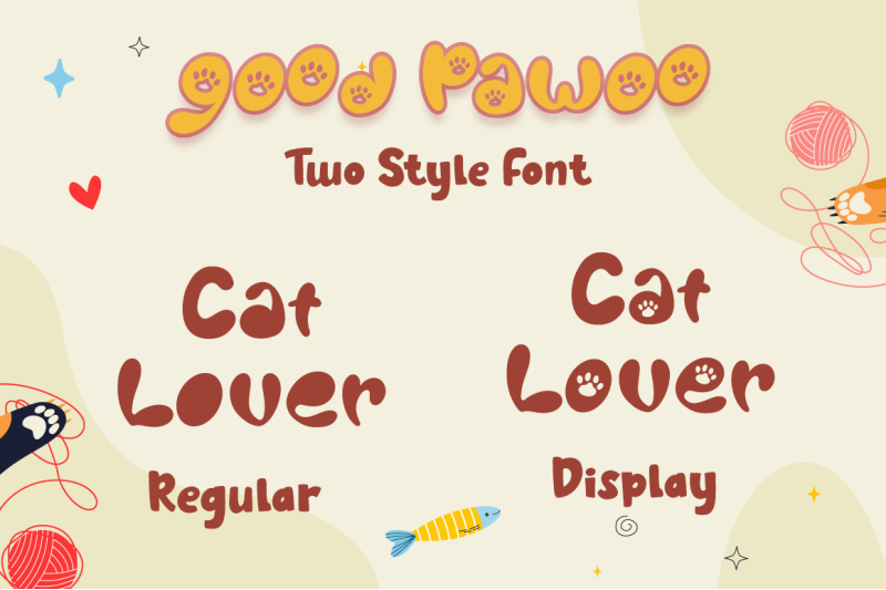good-pawoo-display-font