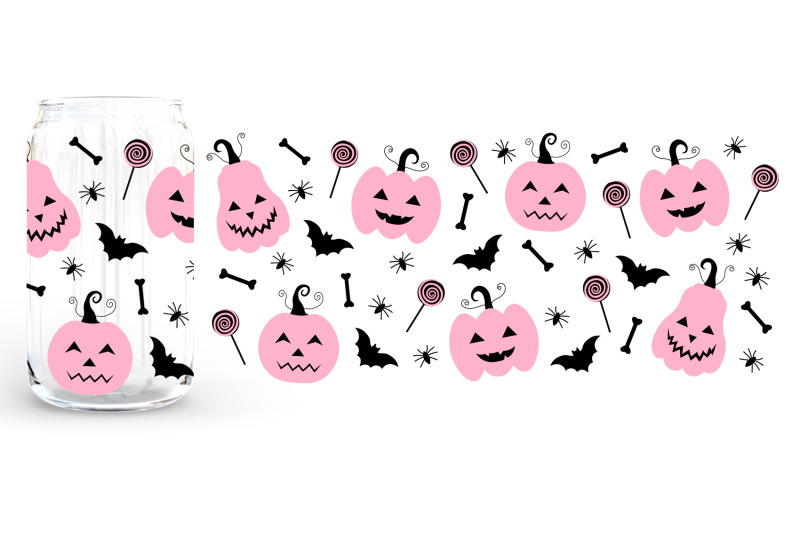 halloween-can-glass-wrap-pumpkin-can-glass-svg-template