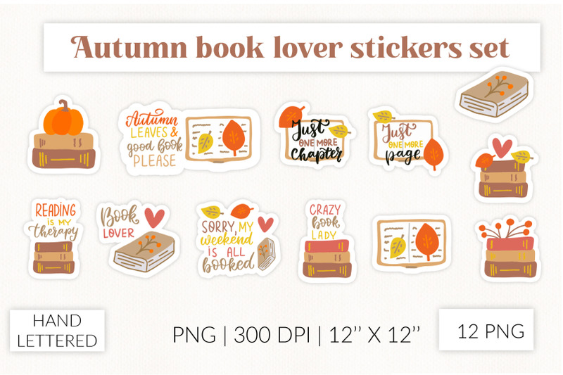 autumn-book-lover-stickers