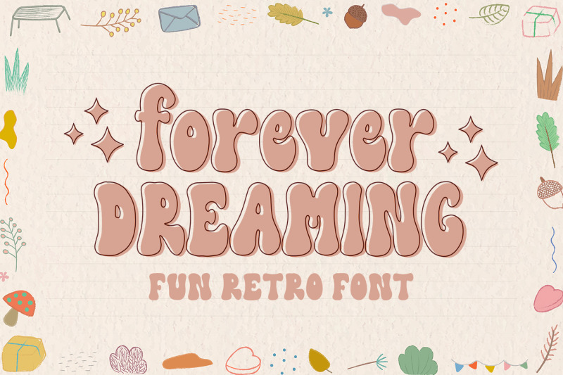 forever-dreaming-cute-retro-font