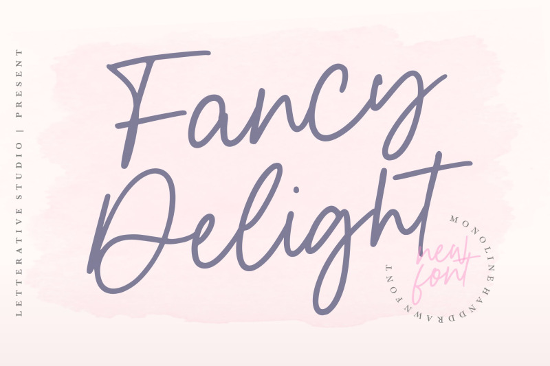 fancy-delight-monoline-handdraw-font