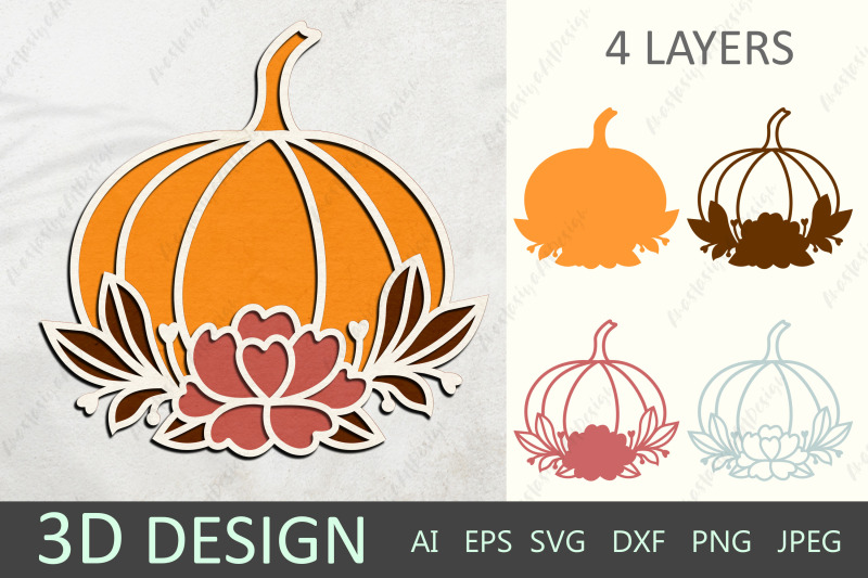 3d-layered-fall-pumpkin-thanksgiving-decor-paper-cut