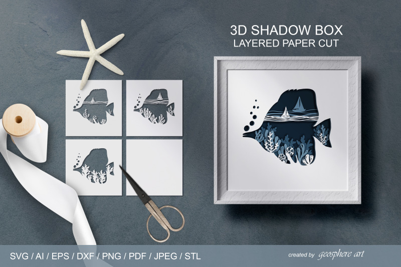 fish-3d-shadow-box-layered-papercut-cutting-files-svg