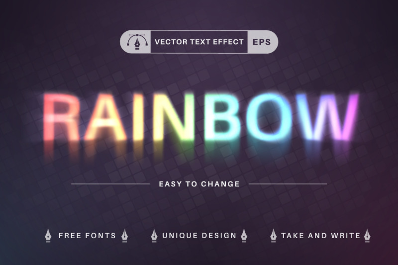 set-10-unicorn-editable-text-effects-font-styles