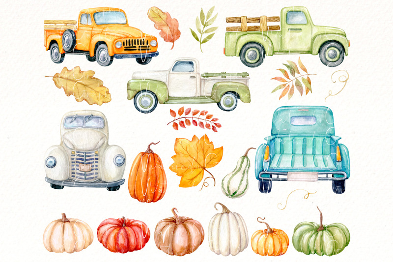 fall-truck-clipart-watercolor-autumn-harvest-pumpkin-png