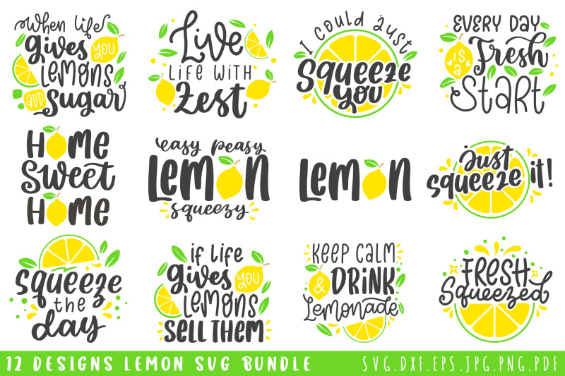 lemons-quotes-svg-bundle