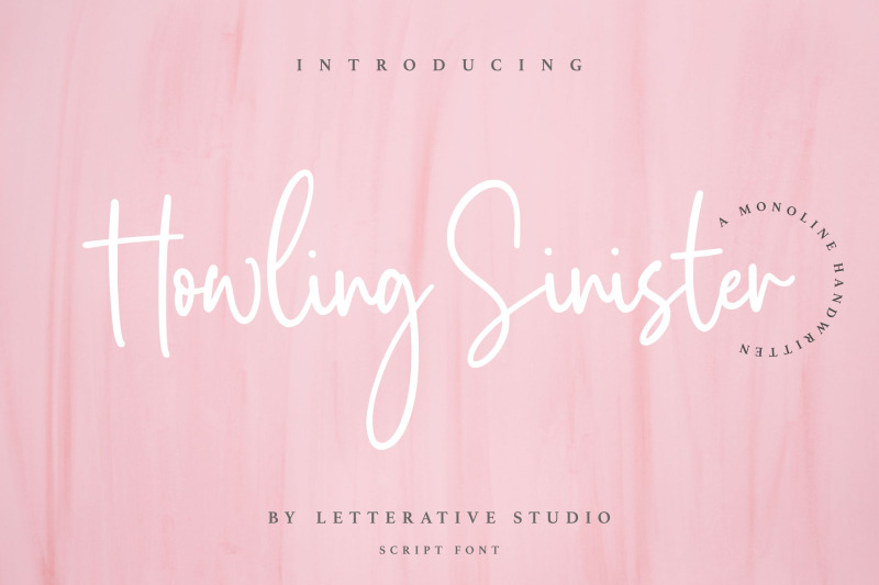 howling-sinister-monoline-handwritten-font