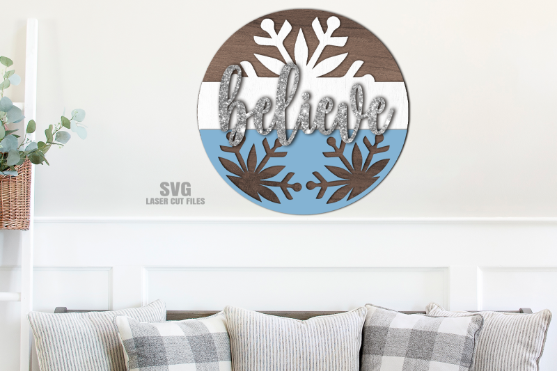 believe-snowflake-svg-christmas-sign-svg-laser-cut-files