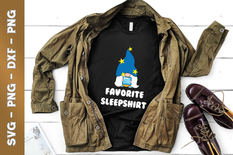 favorite-gnome-sleep-shirt