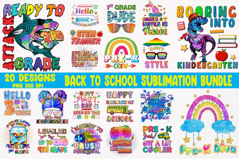 back-to-school-sublimation-bundle-20-designs-220712