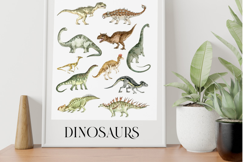 dinosaurs-set-part-1-watercolor-prehistoric-png-clipart
