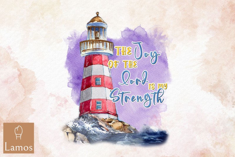 the-joy-of-lord-is-my-strengh-lighthouse