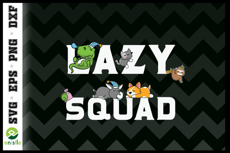 lazy-squad-animal