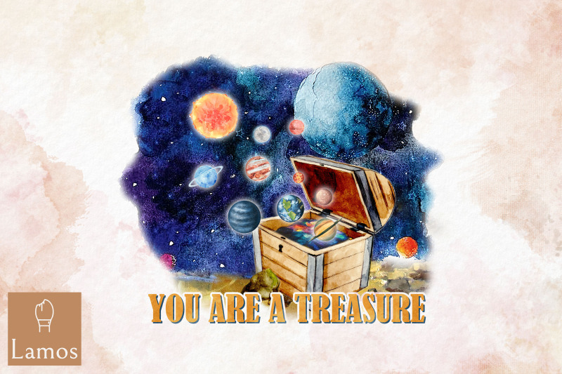 you-are-a-treasure-vintage-design