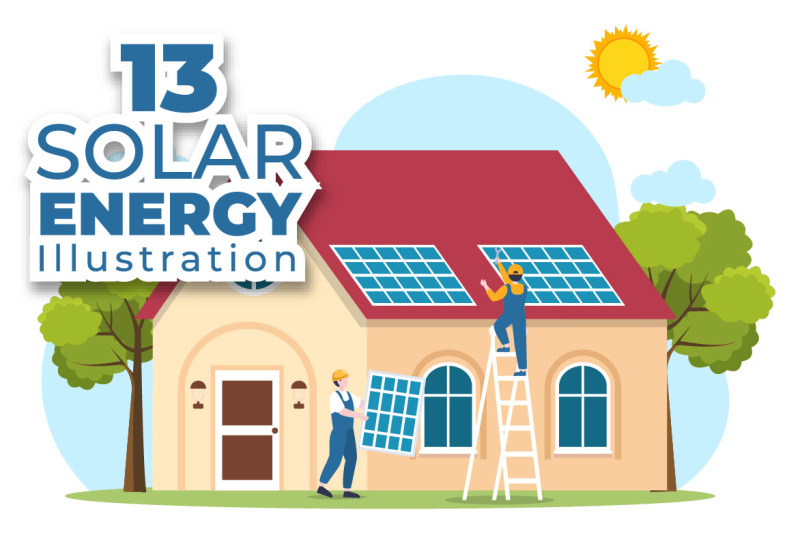 13-solar-energy-installation-illustration