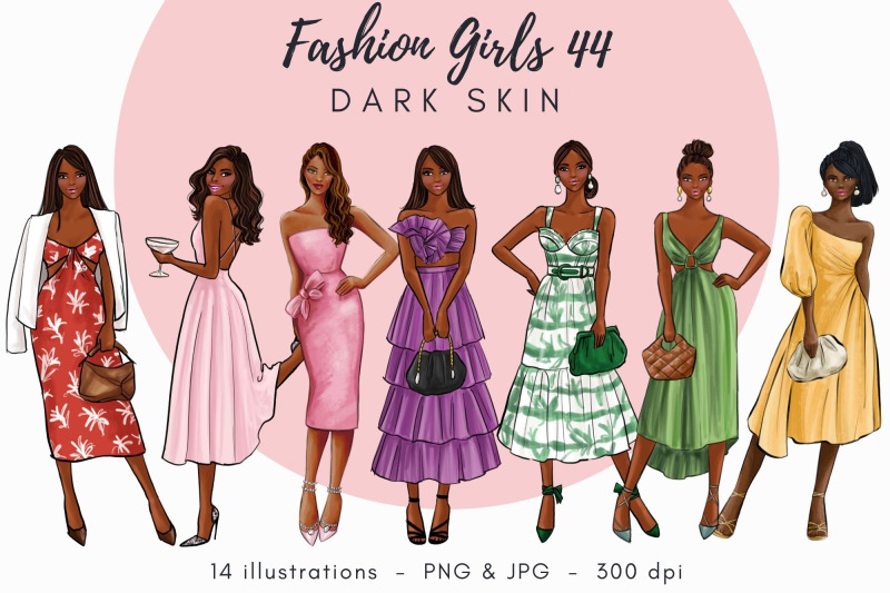 fashion-girls-44-dark-skin-watercolor-fashion-clipart