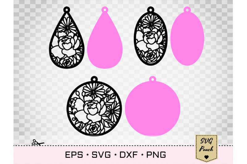 floral-earrings-svg