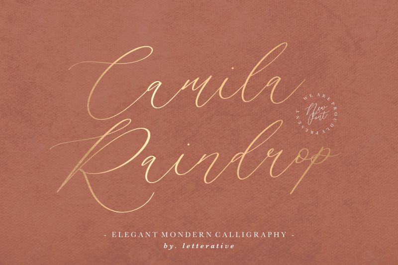 camila-raindrop-elegant-modern-calligraphy-font