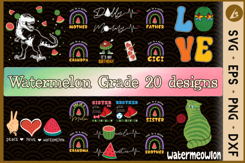 watermelon-png-bundle-20-designs