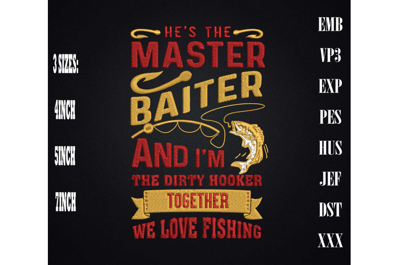 he-039-s-the-master-baiter-fishing-gift-embroidery