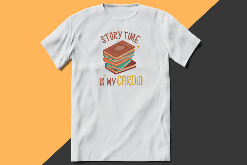 storytime-is-my-cardio-story-book-embroidery-fishing-lover-fisherman