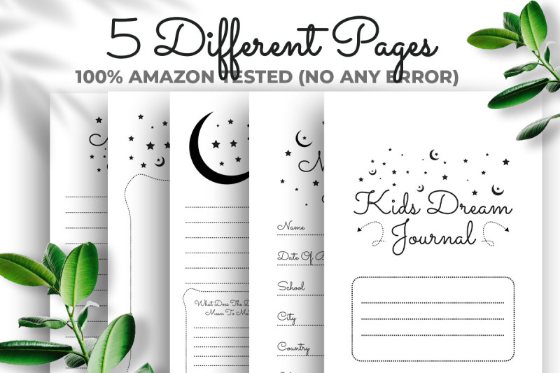 kids-dream-journal-kdp-interior