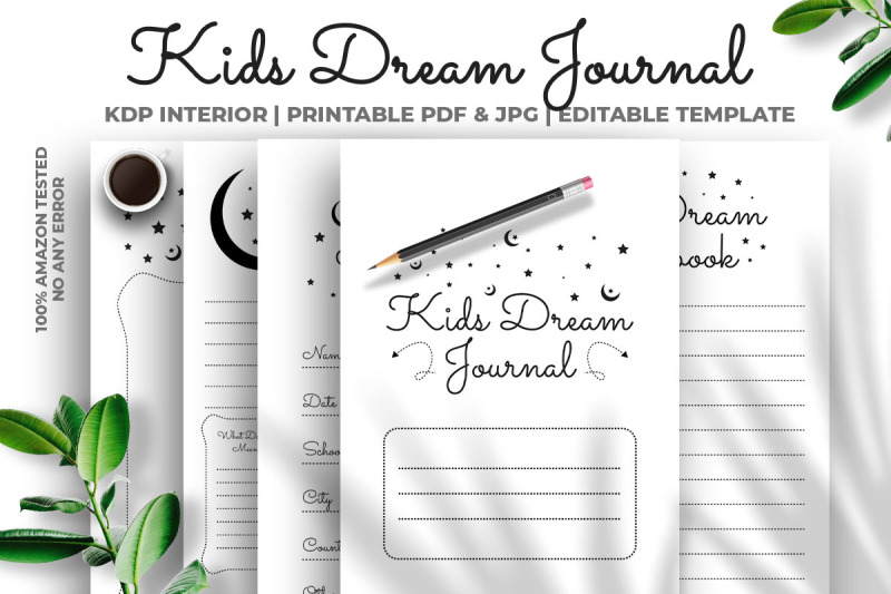 kids-dream-journal-kdp-interior