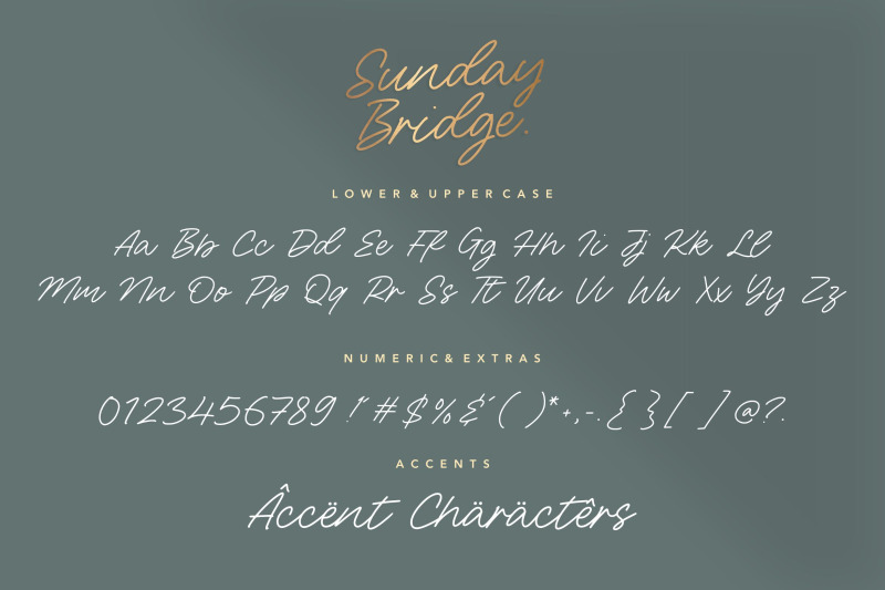 sunday-bridge-monoline-handwritten-font