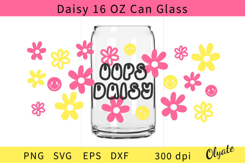 oops-daisy-libbey-can-glass-16-oz-wrap-libbey-glass-wrap