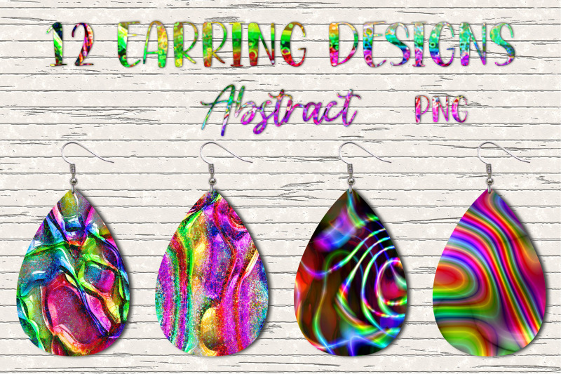 earring-sublimation-bundle-26-abstract-teardrop-earring-sublimation