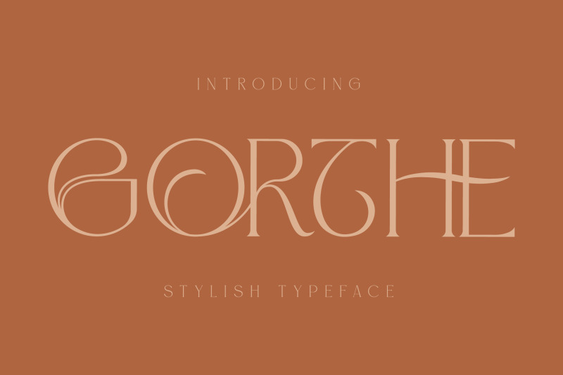 gorthe-typeface