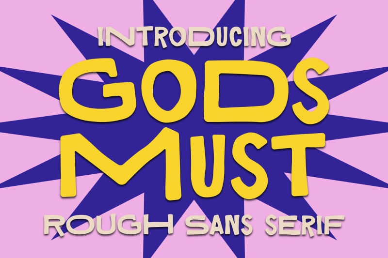 gods-must-typeface