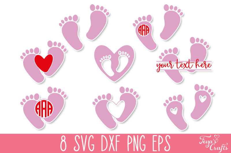 baby-feet-svg-pack