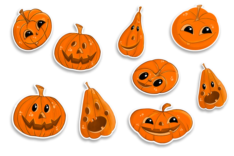 halloween-pumpkin-characters-printable-stickers-for-cricut