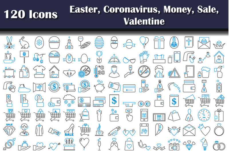 120-icons-of-easter-coronavirus-money-sale-valentine