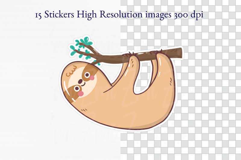 cute-sloth-goodnotes-planner-digital-stickers