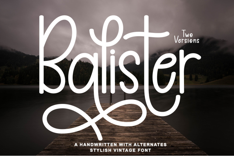 balister-two-versions-font