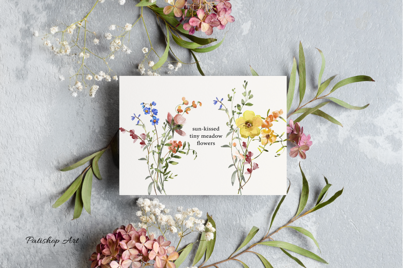 meadow-watercolor-flowers-clipart-amp-alphabet