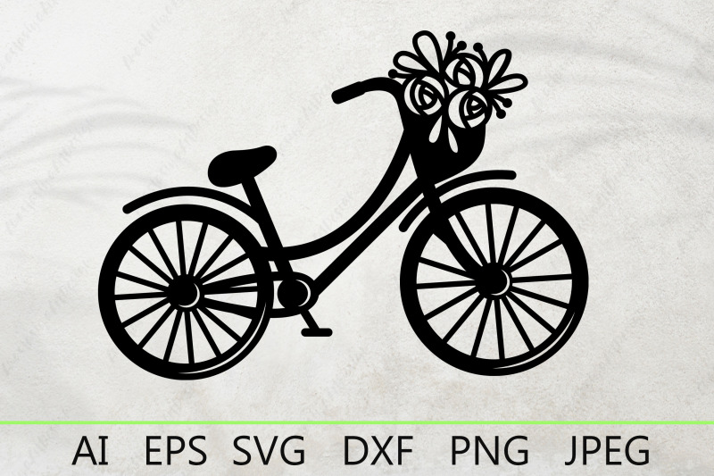 bicycle-with-flower-basket-svg-floral-bike-svg