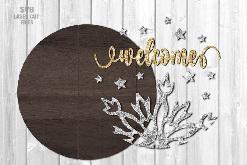 christmas-welcome-sign-svg-laser-cut-files-snowflake-svg