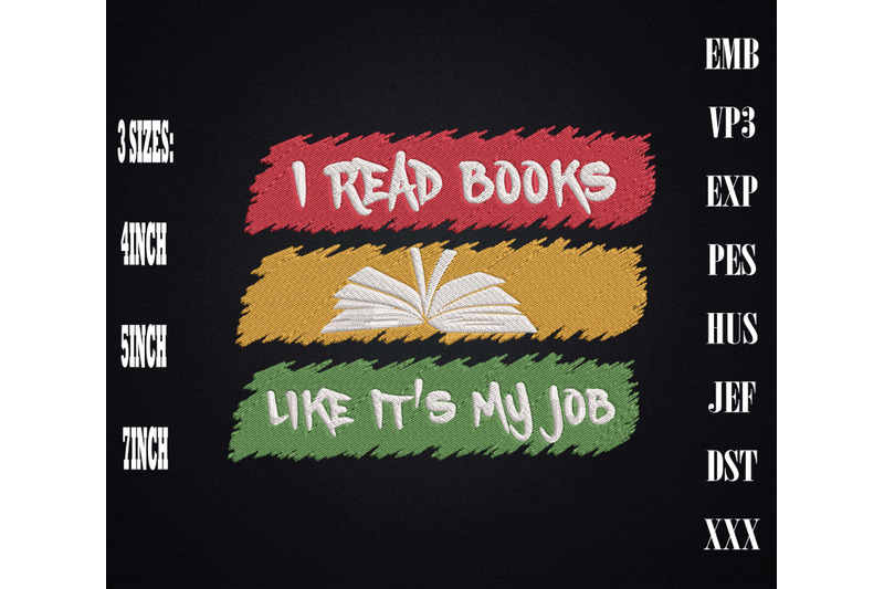 i-read-books-like-it-039-s-my-job-embroidery-book-lovers-bookworm