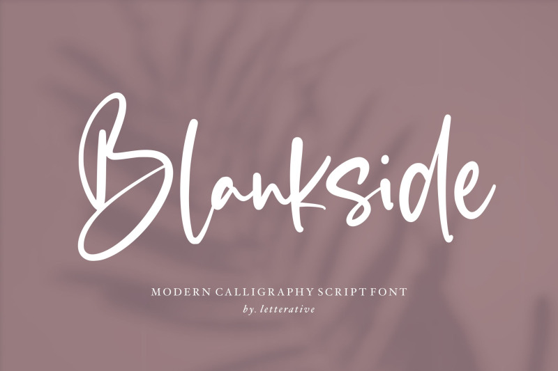 blankside-is-a-modern-calligraphy-font