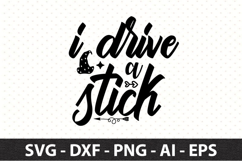 i-drive-a-stick-svg