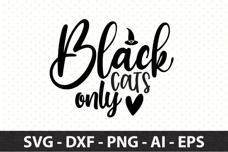 black-cats-only-svg