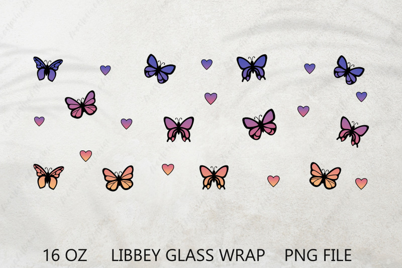 butterfly-16-oz-libbey-can-glass-sublimation-wrap