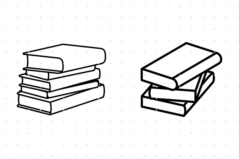 stack-of-books-svg