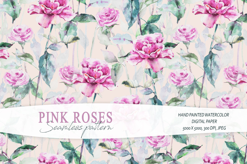 pink-roses-seamless-patterns-digital-paper-4-jpeg-files