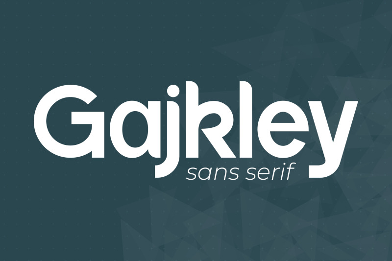 gajkley-typeface