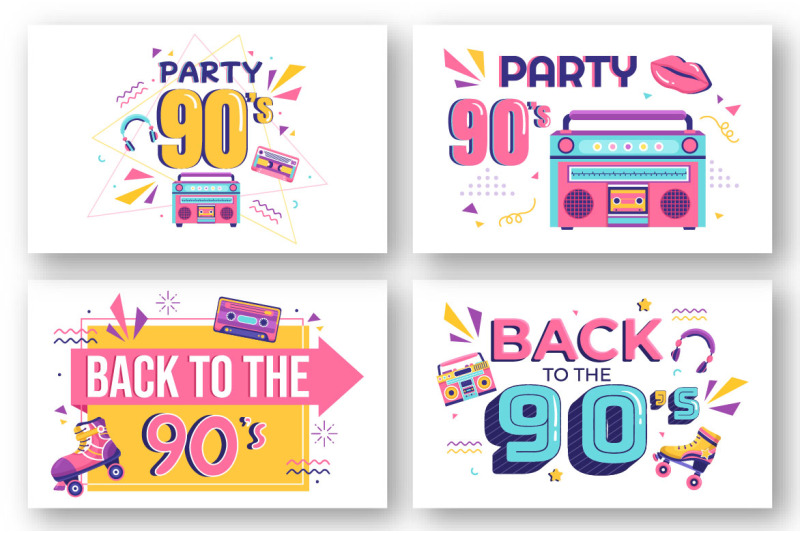 90s-retro-party-illustration