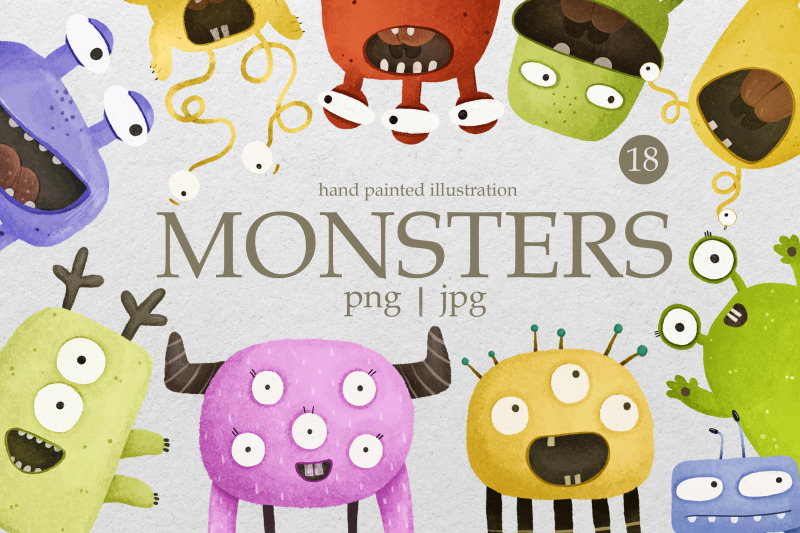 cartoon-monster-characters